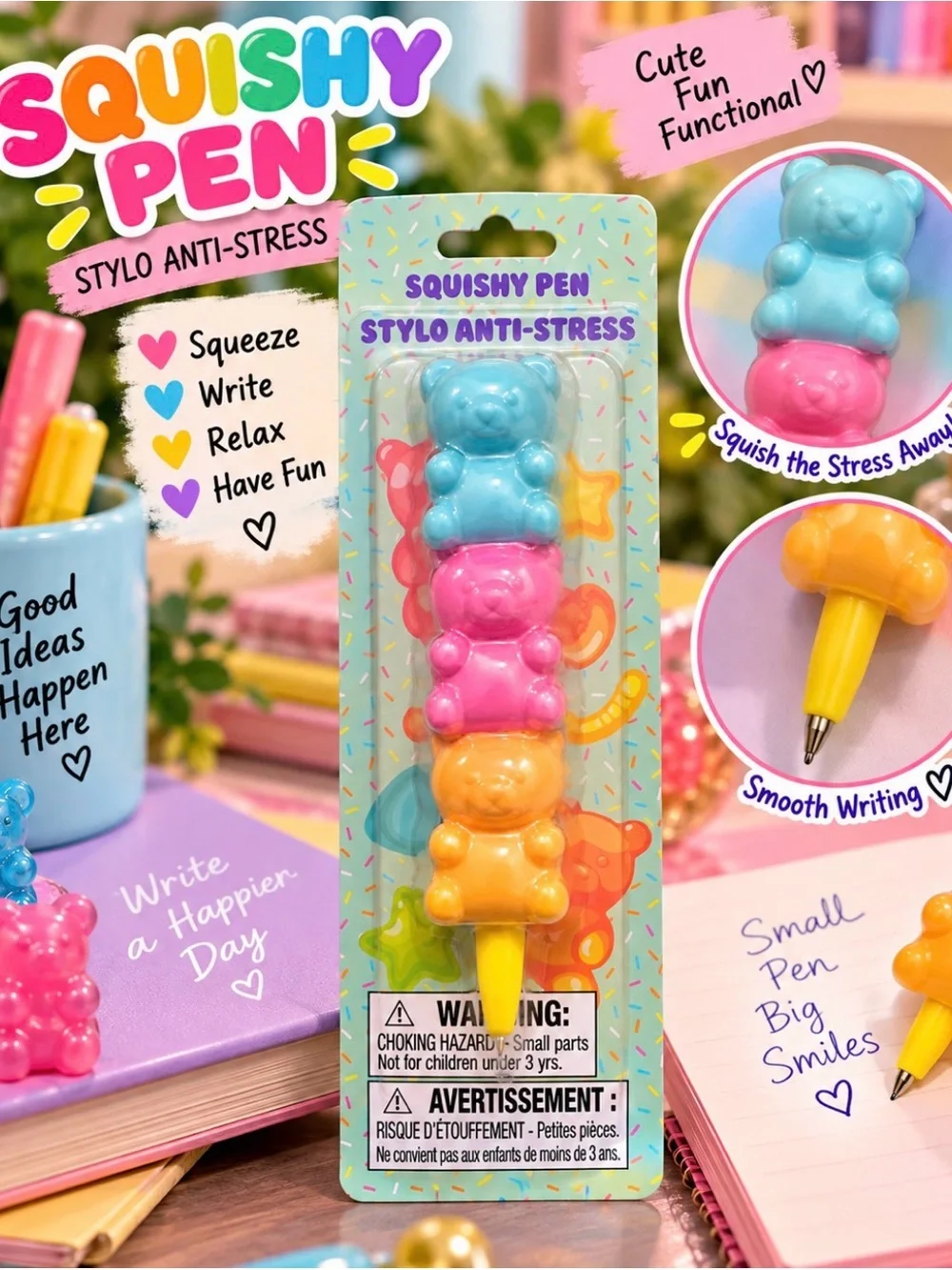 Cute Ballpoint Pen - Home Office